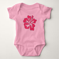 Hawaii Tropical Rosa Hibiscus Flower Havaiana