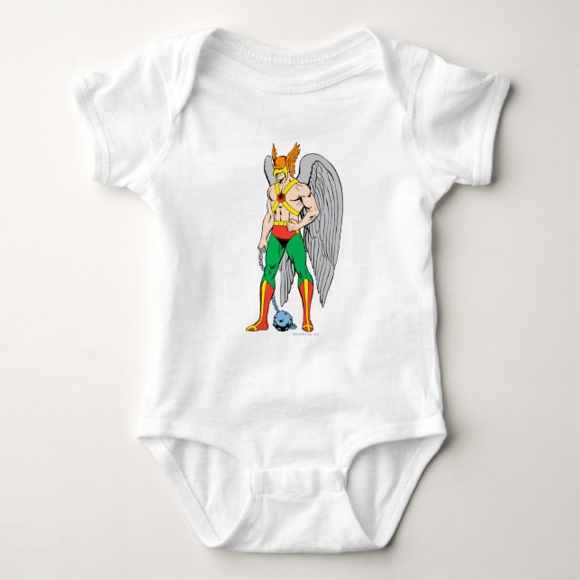 Body Para Bebê Hawkman Standpose (Frente)
