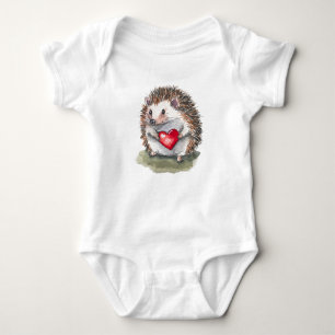 Body Para Bebê Hearty Hedgehog