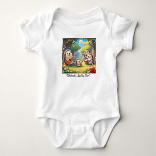 Body Para Bebê Hedgehog Harmony