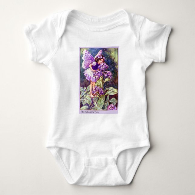 Body Para Bebê Heliotrope Fairy (Frente)