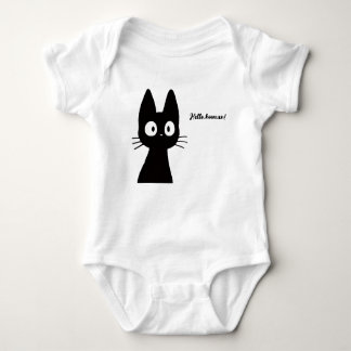 Body Para Bebê Hello Hooman Cat for Baby