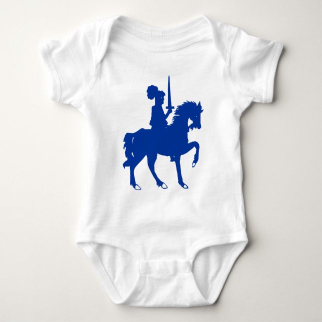 Body Para Bebê Heraldic Knight (Frente)