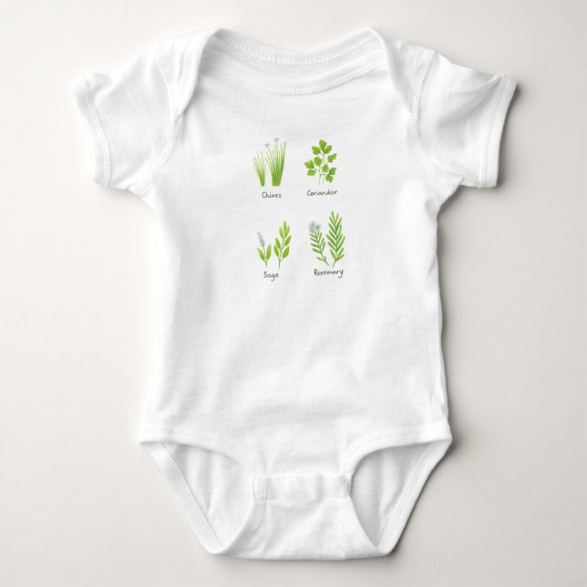Body Para Bebê Herbalicious (Frente)