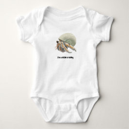 Body Para Bebê Hermit Crab Bodysuite e um pedaço