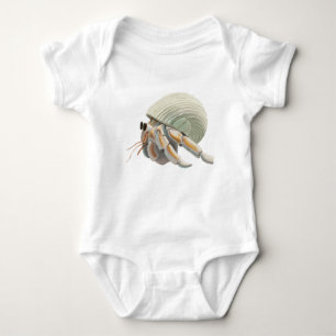 Body Para Bebê Hermit Crab Bodysuite e um pedaço