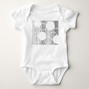 Body Para Bebê Hexágonos Vinculados