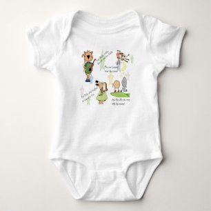 Body Para Bebê Hey Diddle Diddle - o Creeper infantil