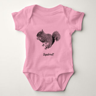 Body Para Bebê Hey esquilo