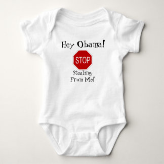 Body Para Bebê Hey Obama! Pare de roubar de mim!