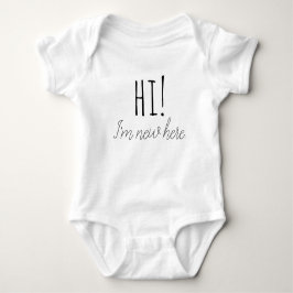 Body Para Bebê Hi! I'm new here. New baby gift!