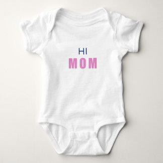 Body Para Bebê Hi Mom Baby girl Bodysuit