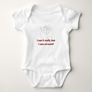 Body Para Bebê "Hilário e Adorável: Fato de Criança Personalizado