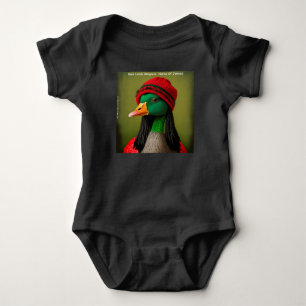 Body Para Bebê Hilário Reggae Ganso de Mangusto Jamaicano