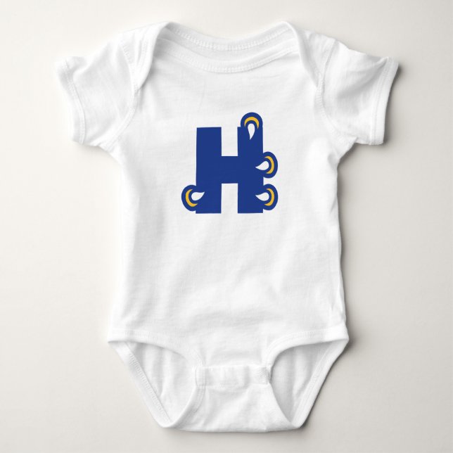 Body Para Bebê Hilbert College H (Frente)