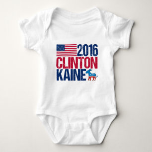 Body Para Bebê Hillary Clinton 2016 Tim Kaine