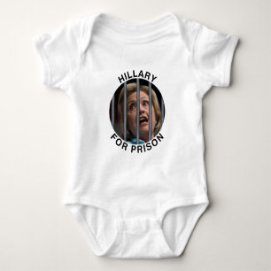 Body Para Bebê Hillary para a prisão