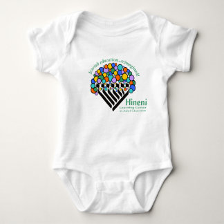 Body Para Bebê Hineni Learning Center Babies' Bodysuit - White
