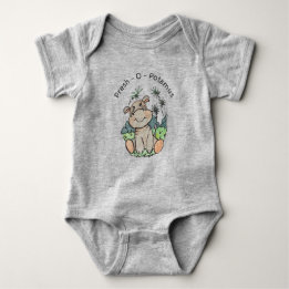 Body Para Bebê Hippo Cuecas Um Bebê De Roupa