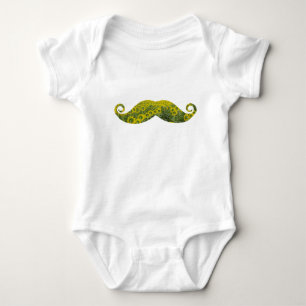 Body Para Bebê Hipster Sunflorres Baby Jersey Bodyfato, Branco