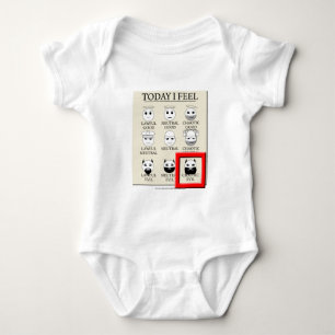 Body Para Bebê Hoje eu sinto o mau caótico