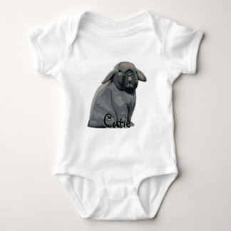 Body Para Bebê Holland Lop Cutie Shirt