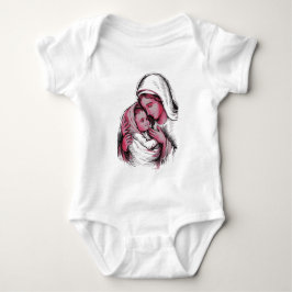 Body Para Bebê Holy Mary - Nossa Senhora