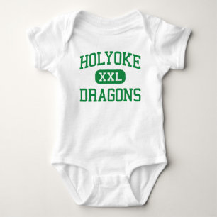 Body Para Bebê Holyoke - dragões - segundo grau - Holyoke