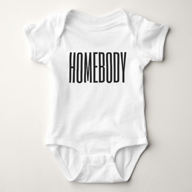 Body Para Bebê Homebody (Frente)