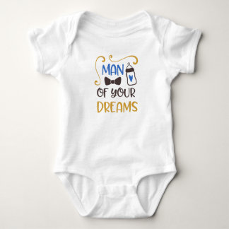 Body Para Bebê Homem dos seus sonhos