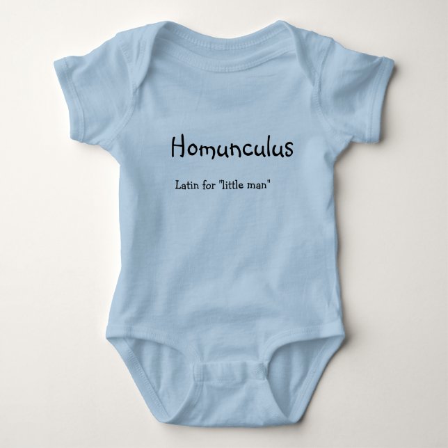 Body Para Bebê Homúnculo (Frente)
