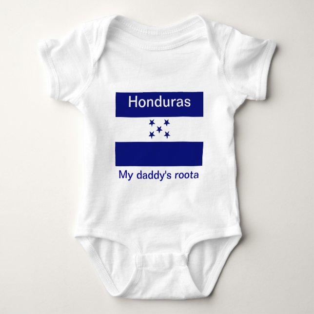 Body Para Bebê Honduras (Frente)