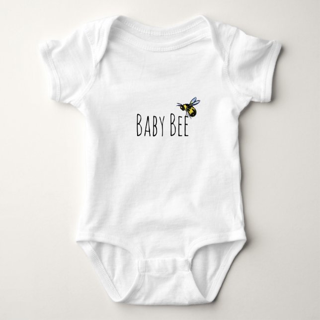 Body Para Bebê Honey Bee Onsie (Frente)