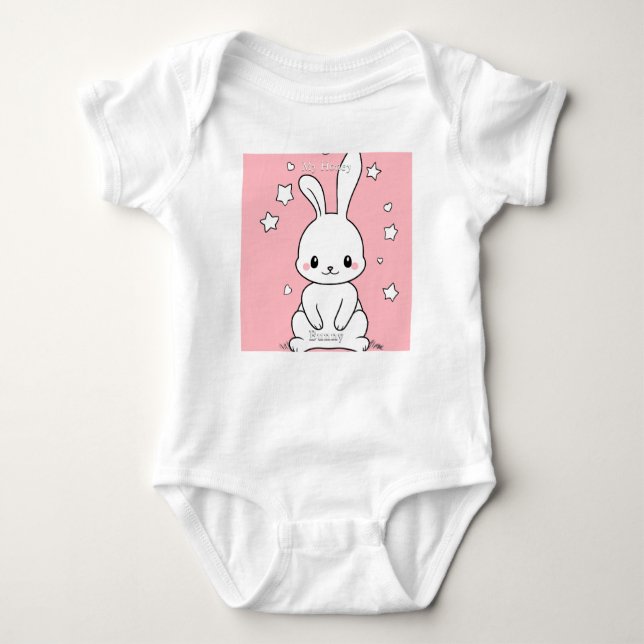 Body Para Bebê Honney Bunny Baby Bodycase (Frente)