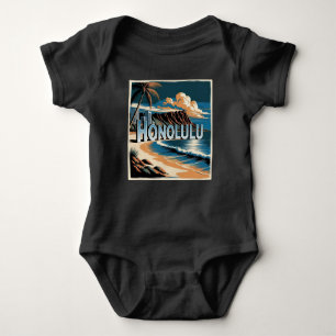 Body Para Bebê Honolulu O’aho Hawaii