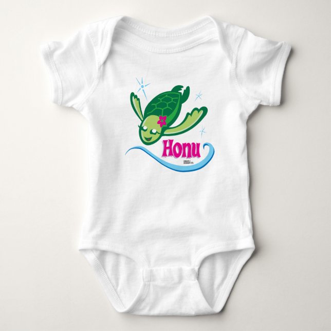 Body Para Bebê Honu Girl (Frente)