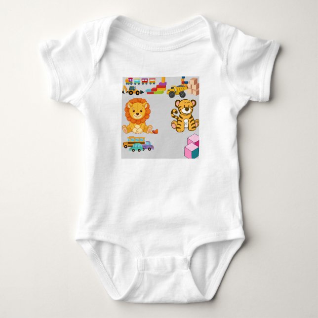 Body Para Bebê Hora de Brincar (Frente)