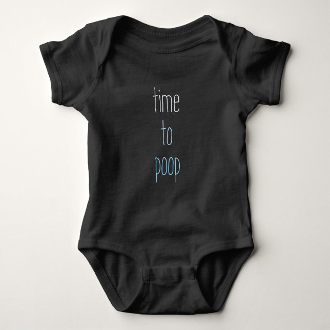Body Para Bebê Hora de Cagar de Rir (Frente)