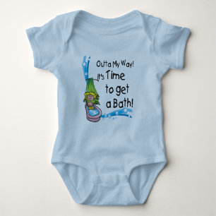 Body Para Bebê Hora de Obter Banho