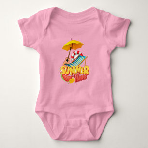 Body Para Bebê Hora de verão T-Shirt