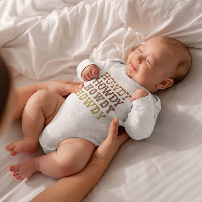 Body Para Bebê Howdy (Criador carregado)