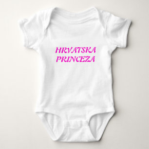 BODY PARA BEBÊ HRVATSKA PRINCEZA