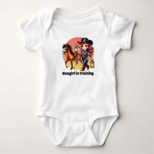 Body Para Bebê https://www.zazzle.com/cowgirl_fofa_