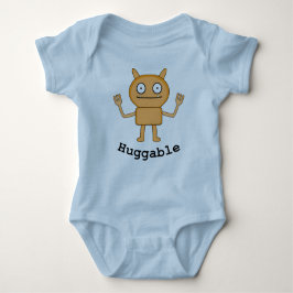 Body Para Bebê Huggable - Bebê Jersey Bodycase