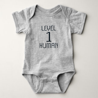 Body Para Bebê Humanos de Nível 1 - Bebês Nerd - Bebê recém-nasci