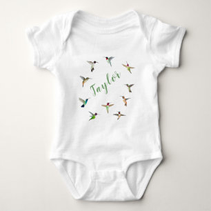Body Para Bebê Hummingbird Personalizado