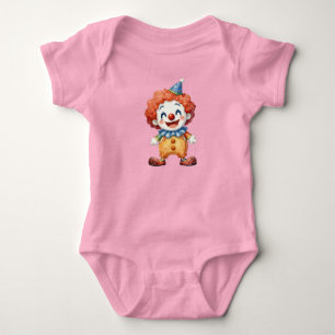 Body Para Bebê Humor de Circo de Palhaço