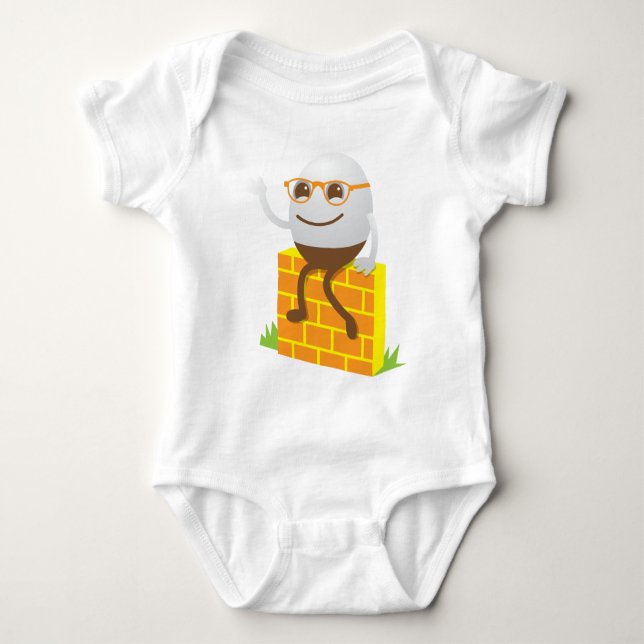Body Para Bebê Humpty Dumpty (Frente)