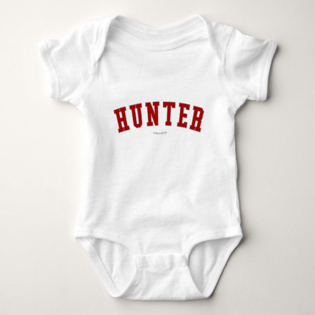 Body Para Bebê Hunter (Frente)