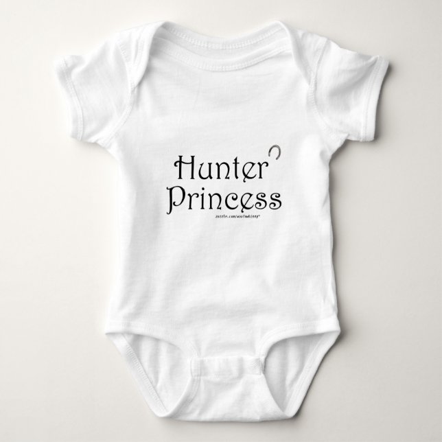 Body Para Bebê Hunter Princess (Frente)